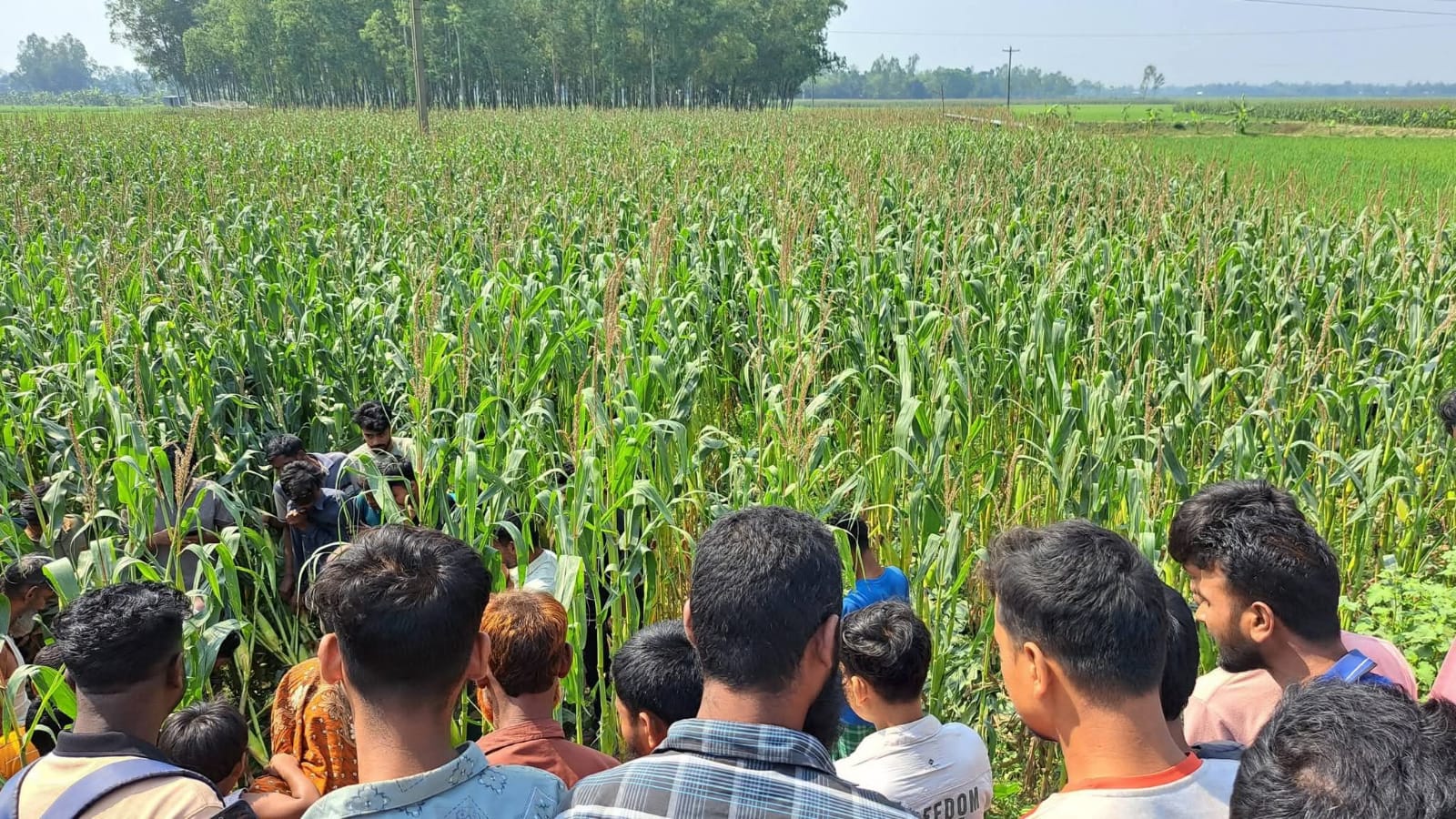 ইসলামপুরে ভুট্টা ক্ষেত থেকে হাত-পা বাঁধা অবস্থায় যুবকের লাশ উদ্ধার