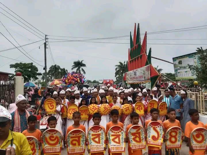 কয়রায় নানা কর্মসুচীর মধ্যে দিয়ে বাংলা নববর্ষ উদযাপন