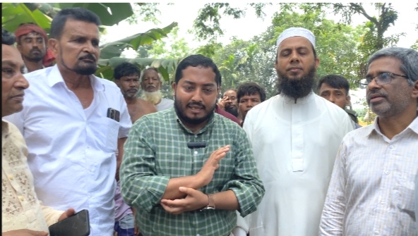 অবশেষে ইউএনওর হস্তক্ষেপে ভাস্করখিলা বিলের জলাবদ্ধতা নিরসন