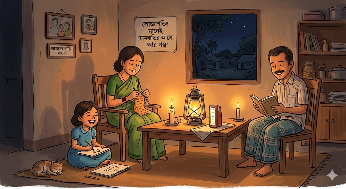 গাজীপুরে লোডশেডিং আতঙ্ক: দিনে ১০–১২ ঘণ্টা বিদ্যুৎহীনতায় জনজীবন বিপর্যস্ত