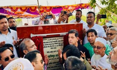 বালু নদীর উপর কেওঢালা সেতুর নির্মাণ কাজের উদ্বোধন