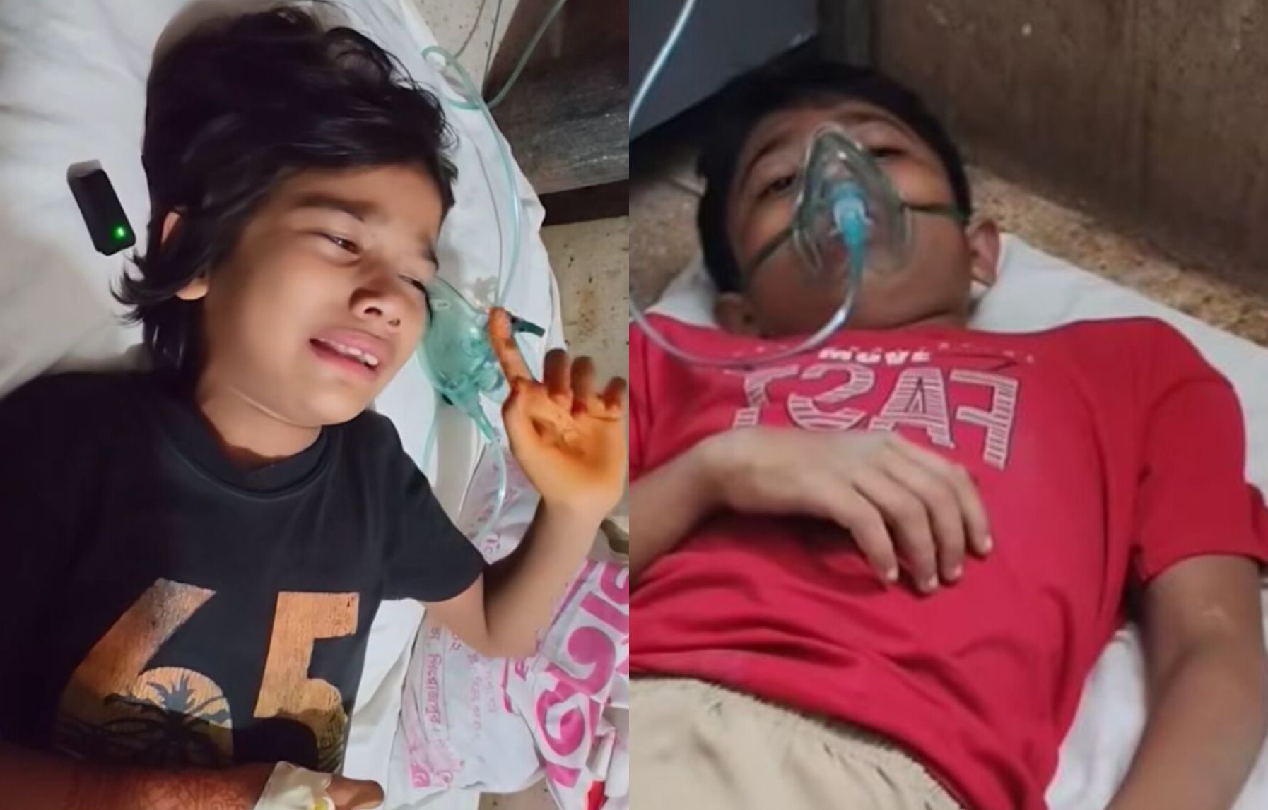 পিরোজপুরে ২ সন্তানের  শরবতে বিষ মেশানোর অভিযোগ, হাসপাতালে দুই শিশু