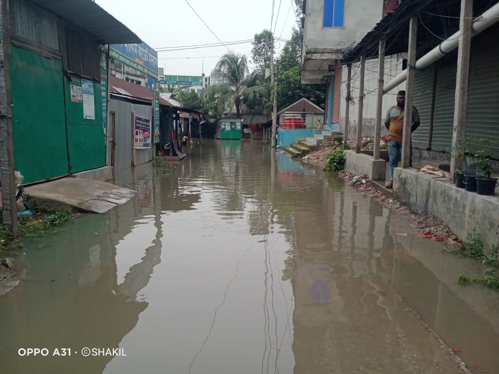কালিয়াকৈরে পৌরসভা ৫ নং ওয়ার্ড হরতকিতলা আমতলা জলাবদ্ধতা