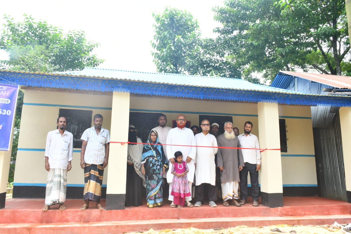বিশ্বনাথে সিডস অব সাদাকাহ’র দুই শেল্টার প্রজেক্টের উদ্বোধন।