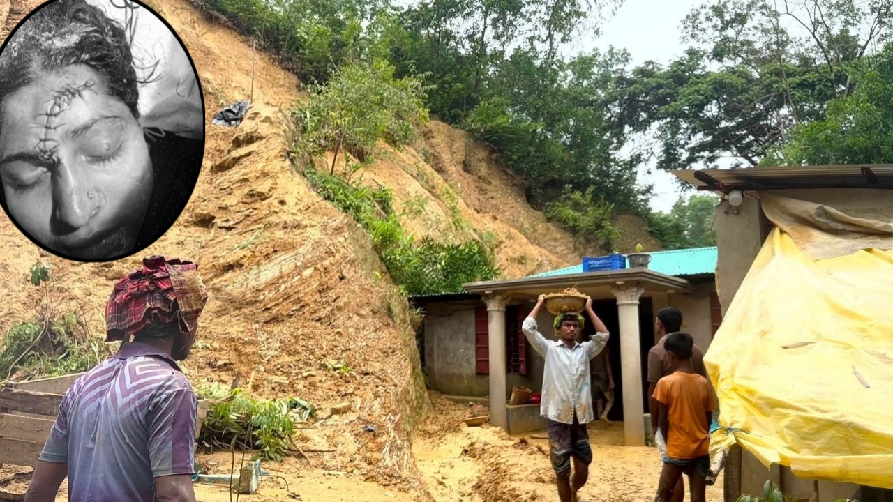 টানা বর্ষণ ও পাহাড় ধসে মহেশখালীতে ১১ জন আহত; উপজেলা প্রশাসনের খাদ্য সহায়তা