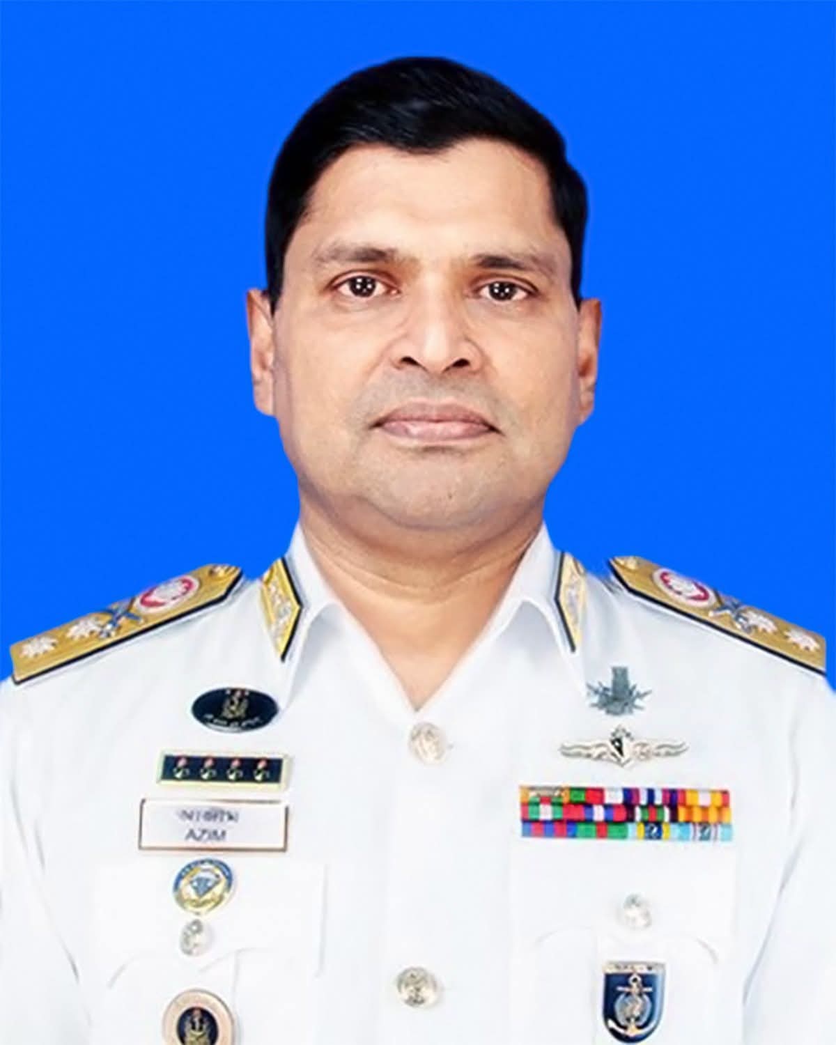 নৌবাহিনী প্রধান হলেন পাবনার কৃতি সন্তান রিয়ার এডমিরাল খোন্দকার মিসবাহ উল আজীম