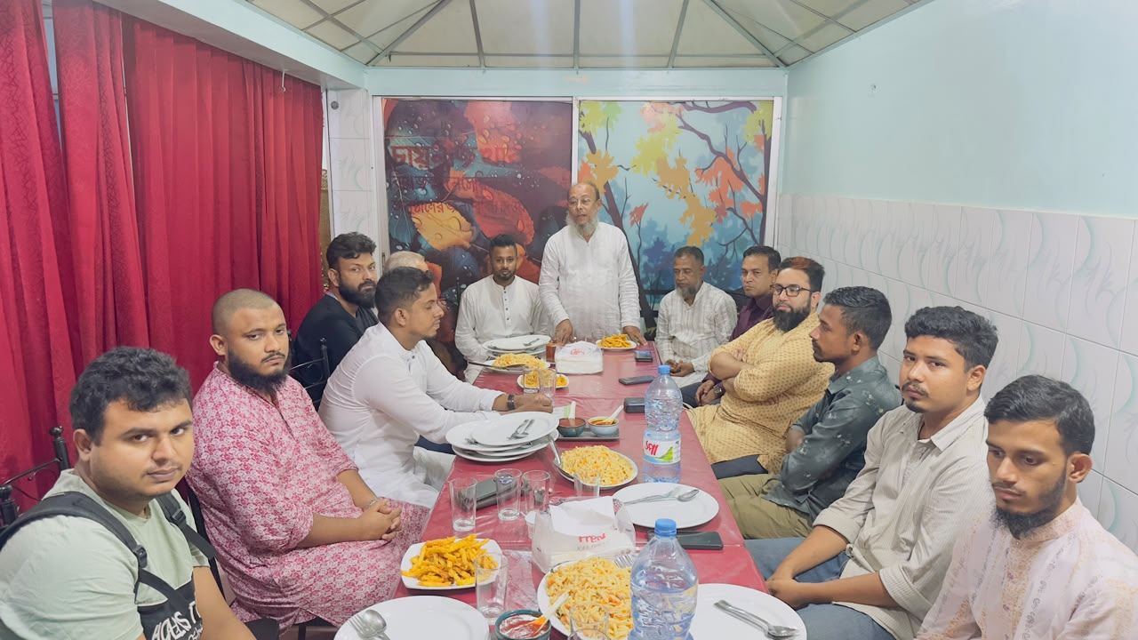প্রবাস যাত্রা উপলক্ষে টিম জার্নালিস্টের সঙ্গে বিএনপি নেতা বদরুল ইসলামের মতবিনিময়