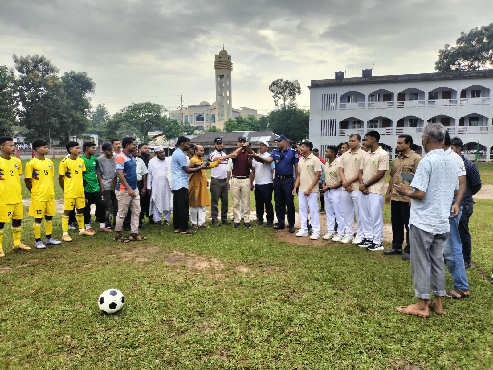 মাটিরাঙ্গায় ‘সম্প্রীতি কাপ’ উদ্বোধন